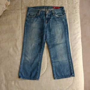 Express cropped jeans